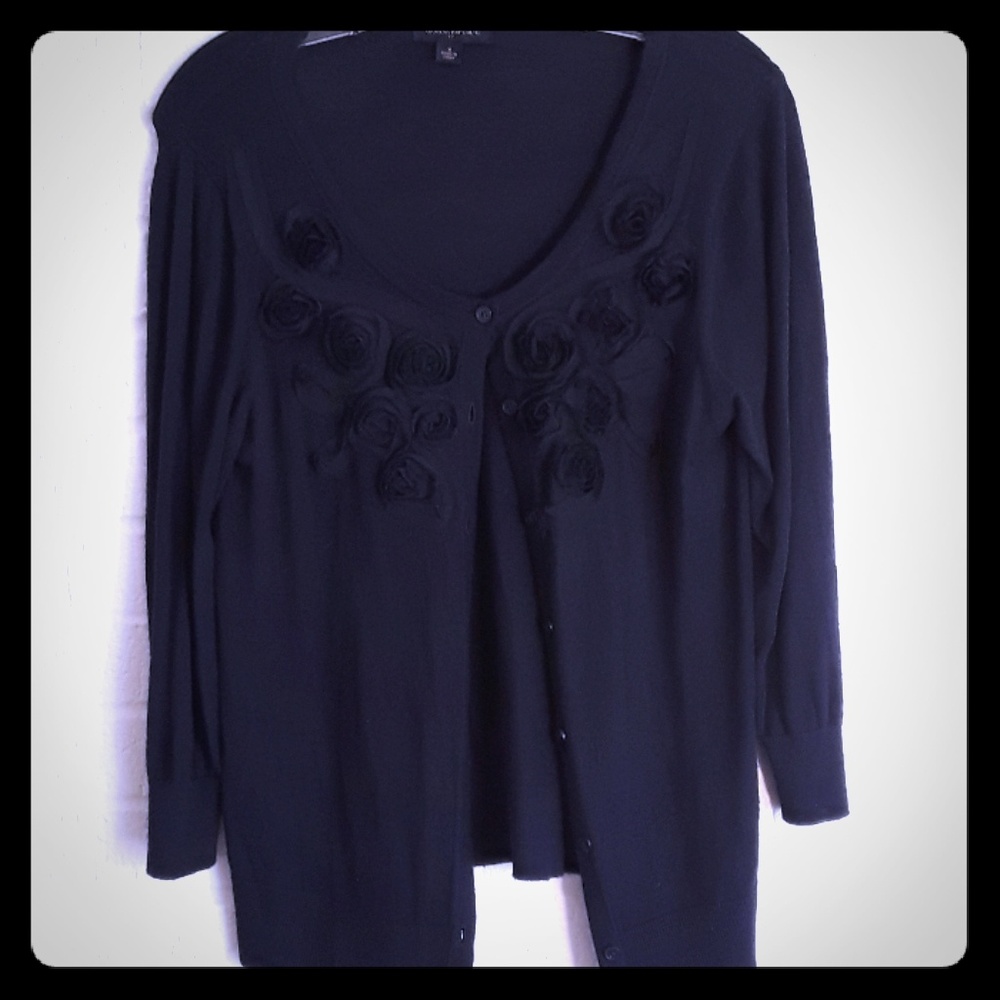 BANANA REPUBLIC BLUE CARDIGAN